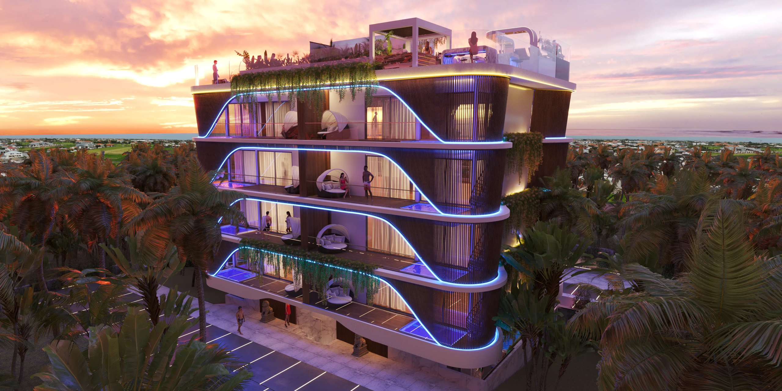 OM Club House — 1BR Апартаменты