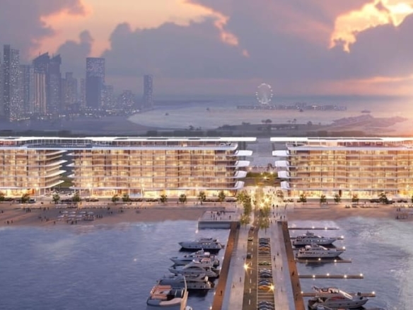 Dubai Harbour Residence — 2BR Апартаменты