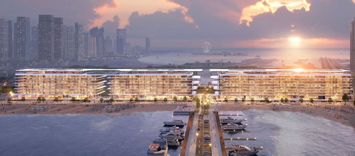 Dubai Harbour Residence — 3BR Апартаменты