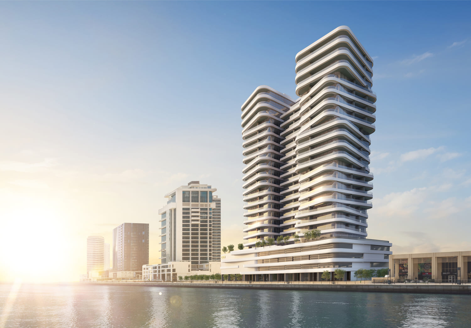 DG1 Living — 2BR Апартаменты