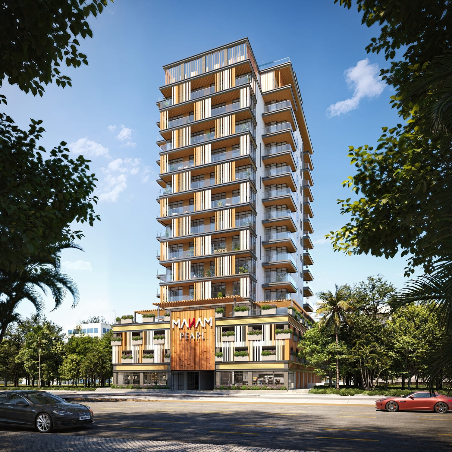 Manam Pearl — 2BR Апартаменты