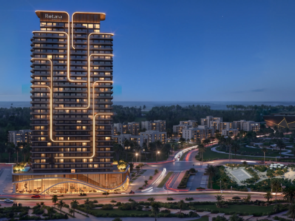 Rotana Residences North Tower — 2BR Апартаменты