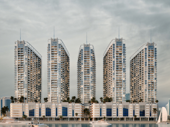 Ajman Creek Towers — 3BR Апартаменты