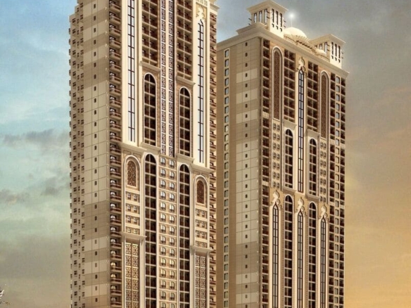 Barajeel Towers — 2BR Апартаменты