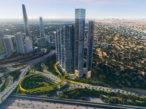 The Pinnacle at Sobha Central — 1BR Апартаменты