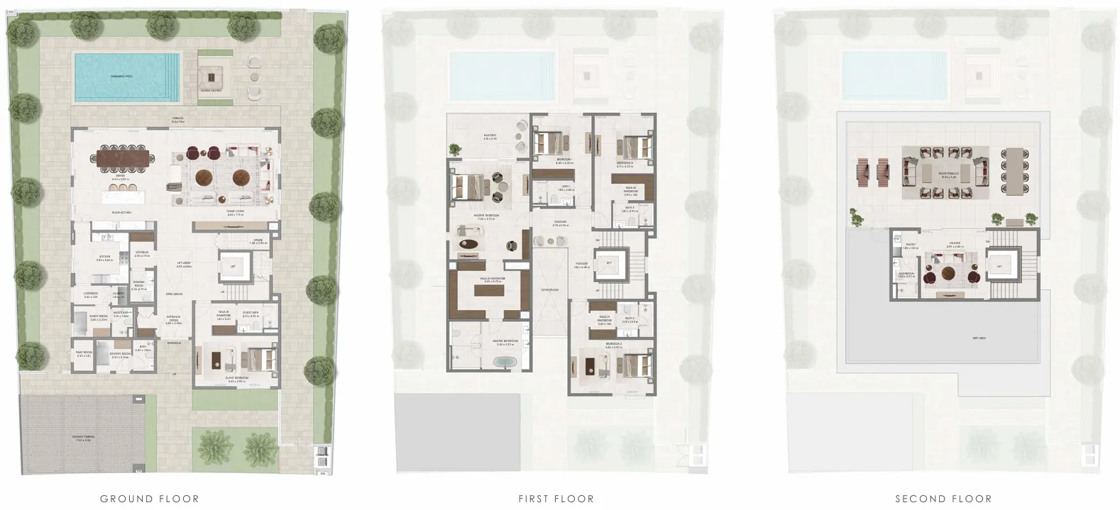 Avelia The Valley — планировка 5_5BR Type B