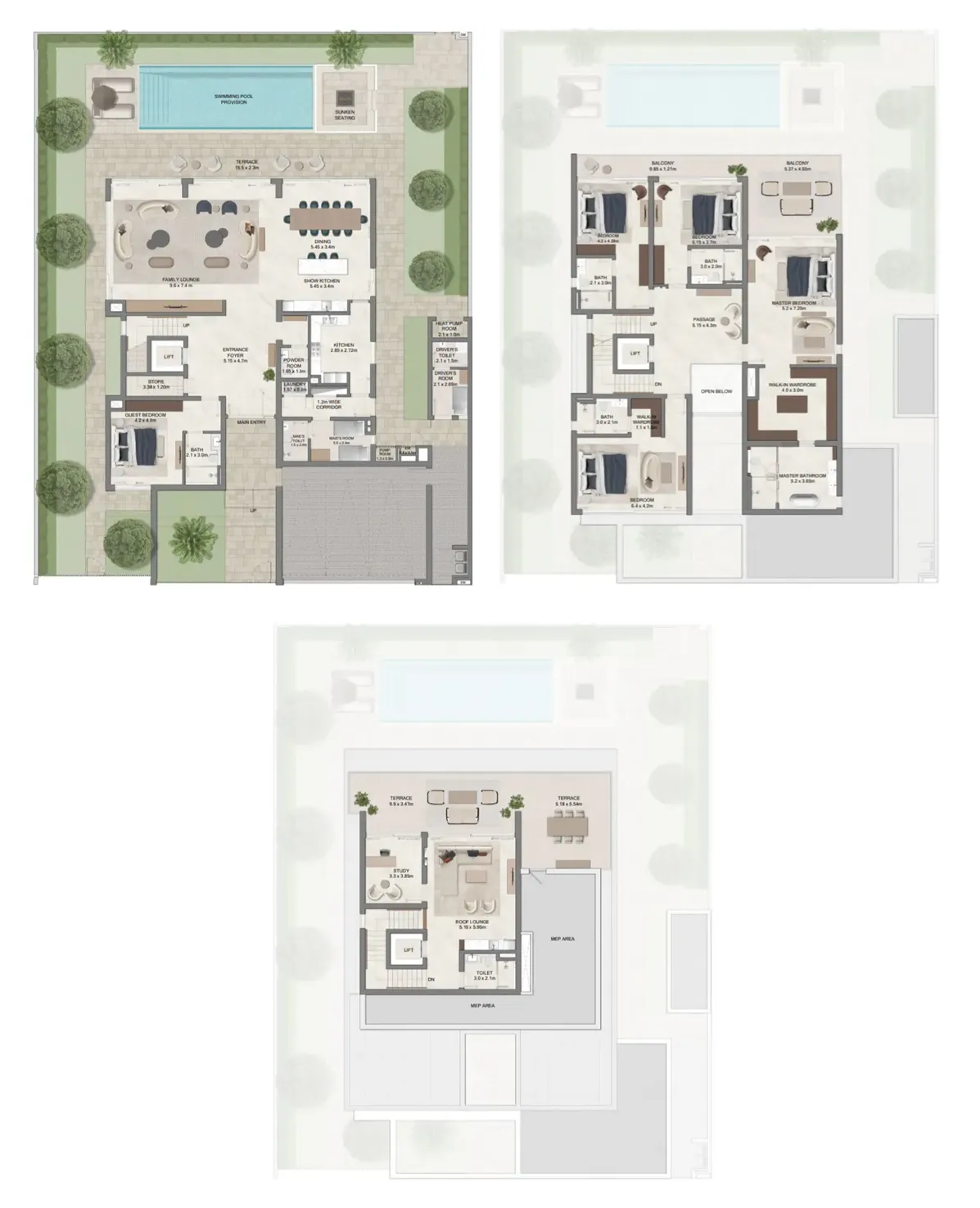 Grand Polo Club and Resort — планировка GP Chevalia Estate 2-V-7