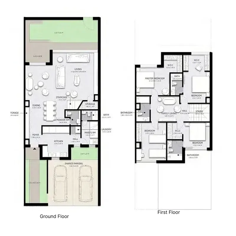 Hayyan — планировка 4 BR Type H