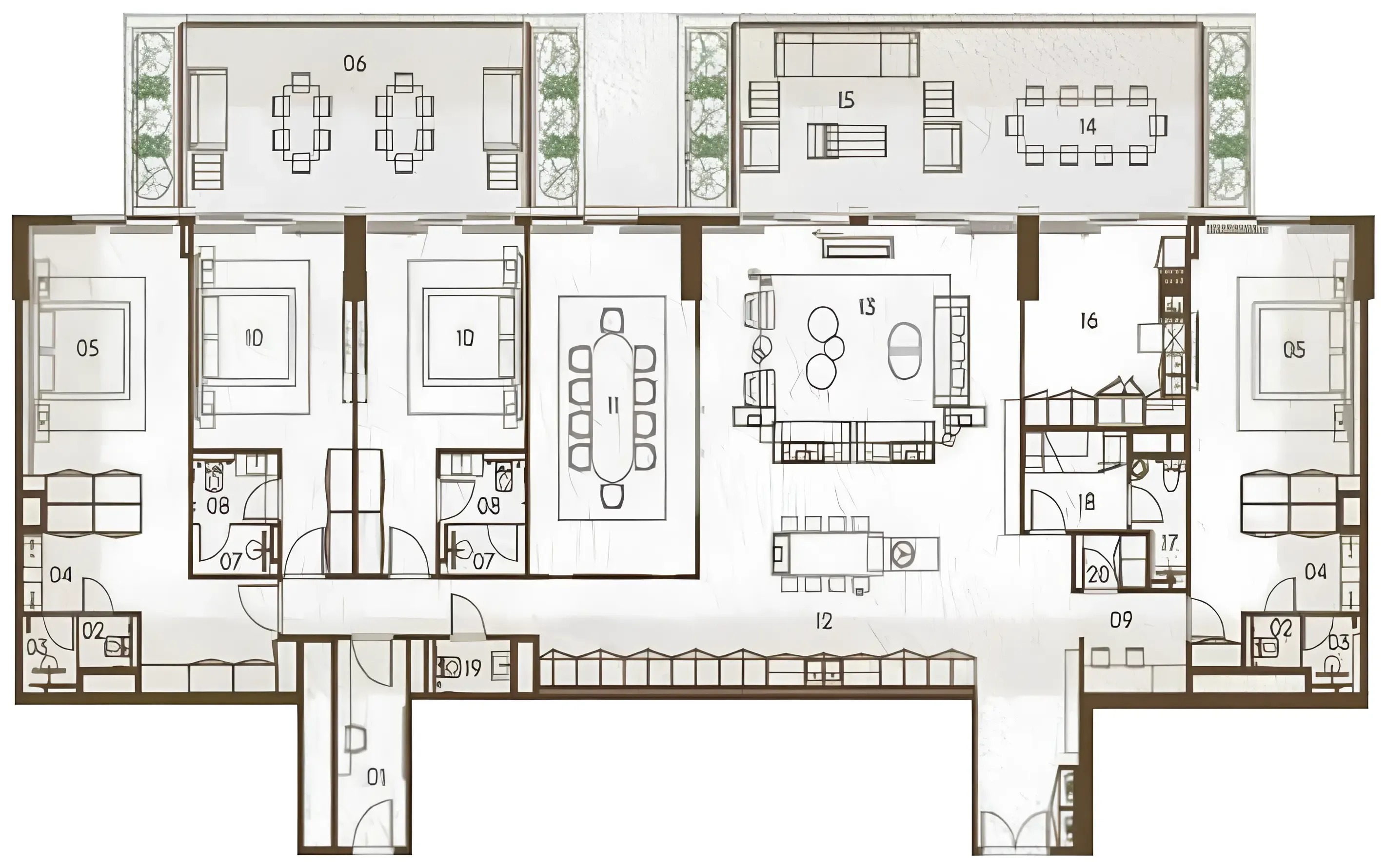 Keturah Reserve — планировка 4 BR Type B