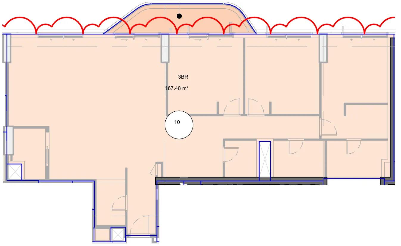 Takaya — планировка 3BR Type 10