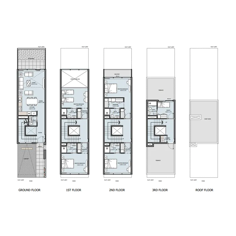 Verdana VI — планировка 4BR TH