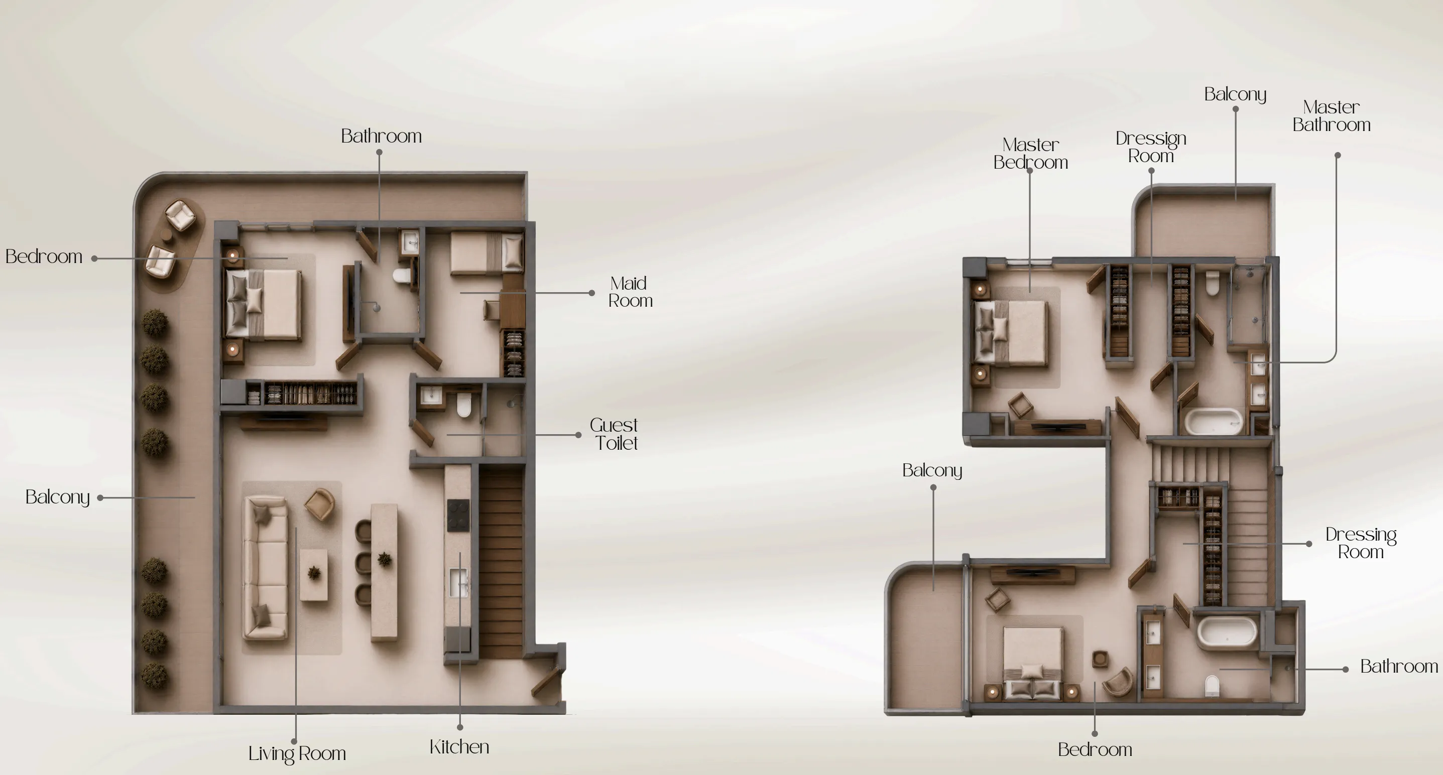 Beverly Crown — планировка 3br dup