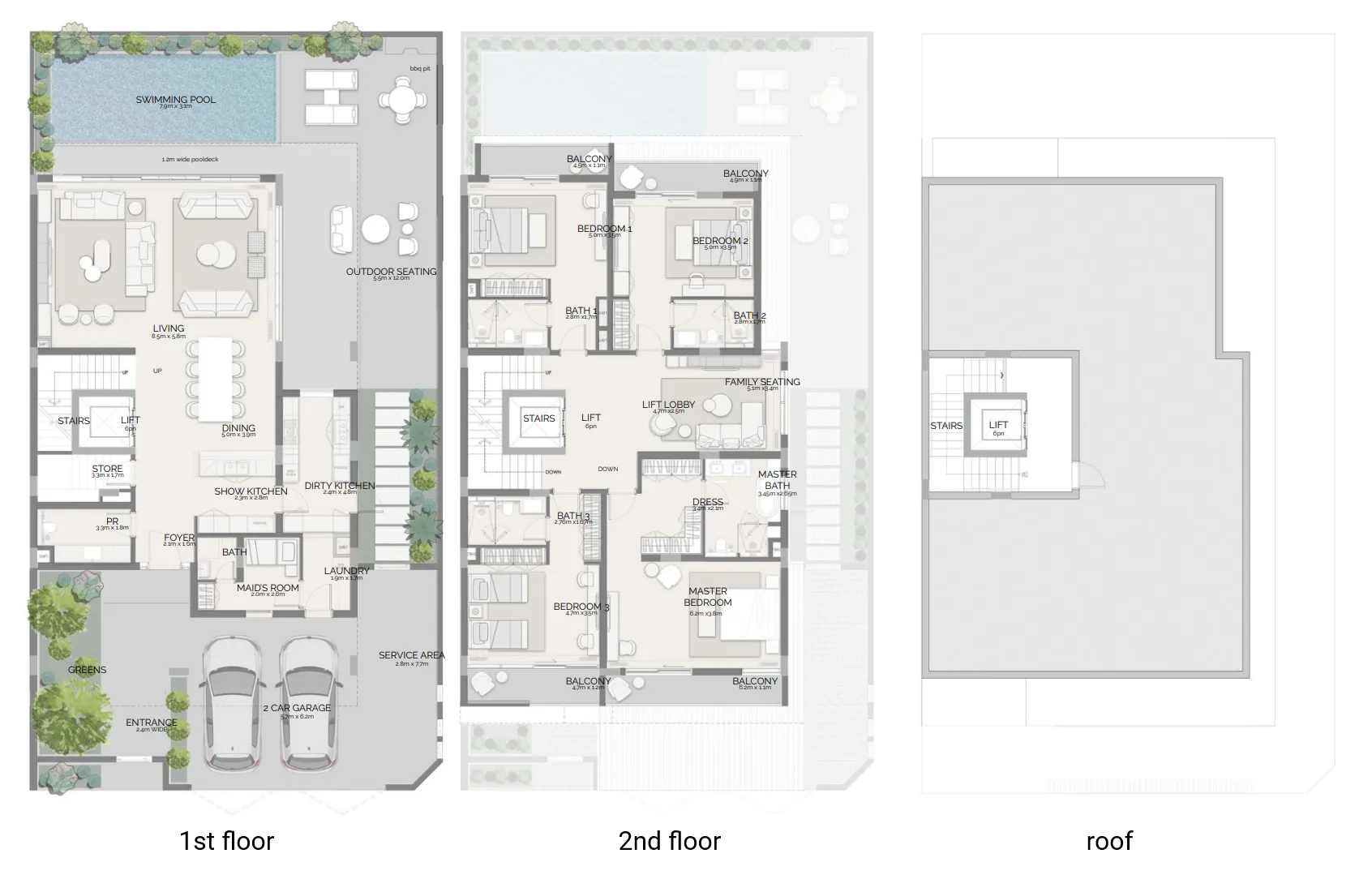 Pinewood Estate Homes — планировка 4br corner