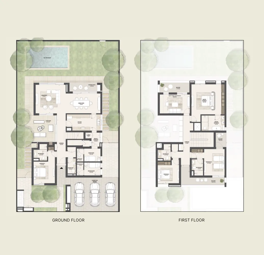 Fay Valley — планировка 5BR Villa