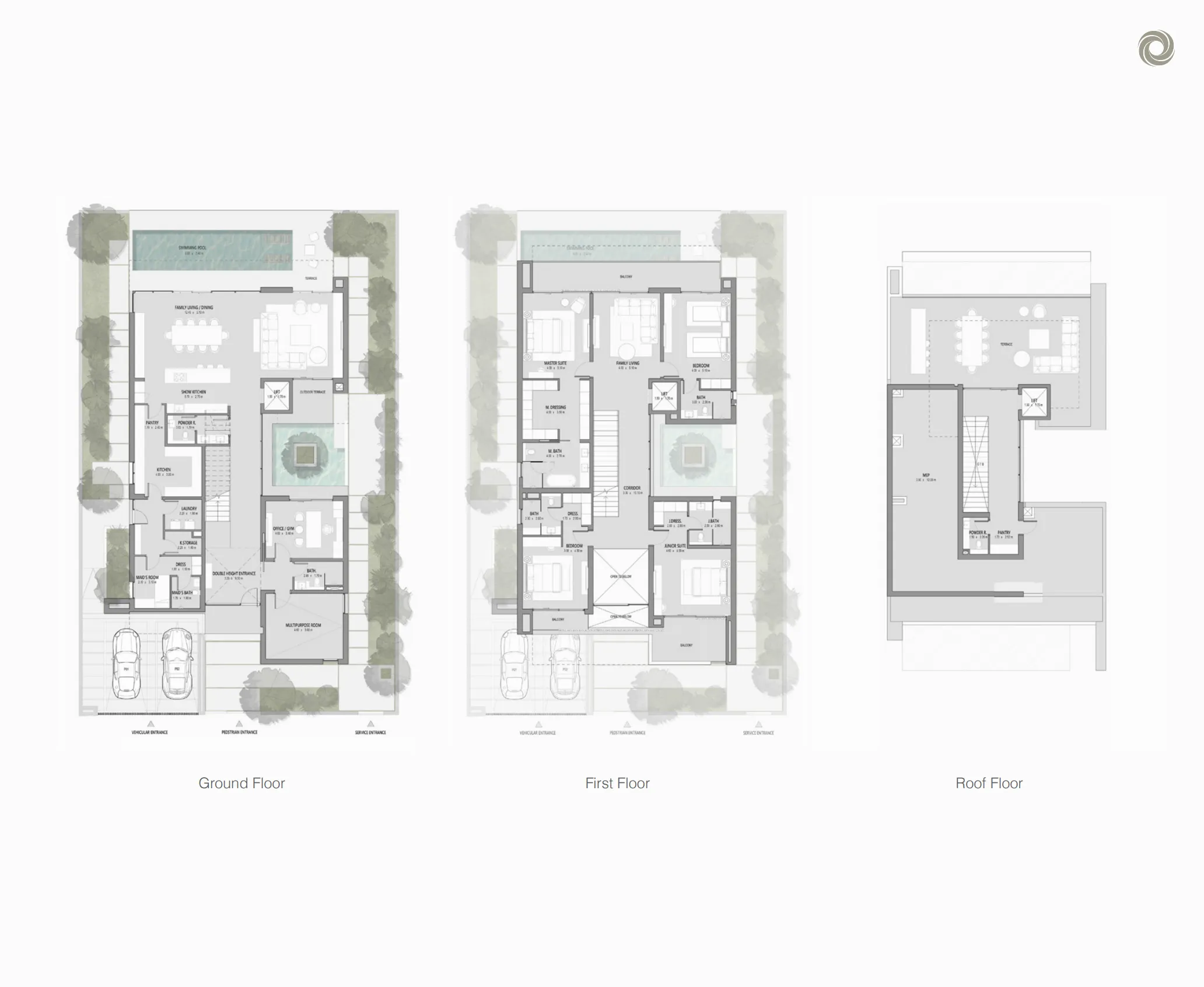 Cedarwood Estates South — планировка Вилла · 4 спальни