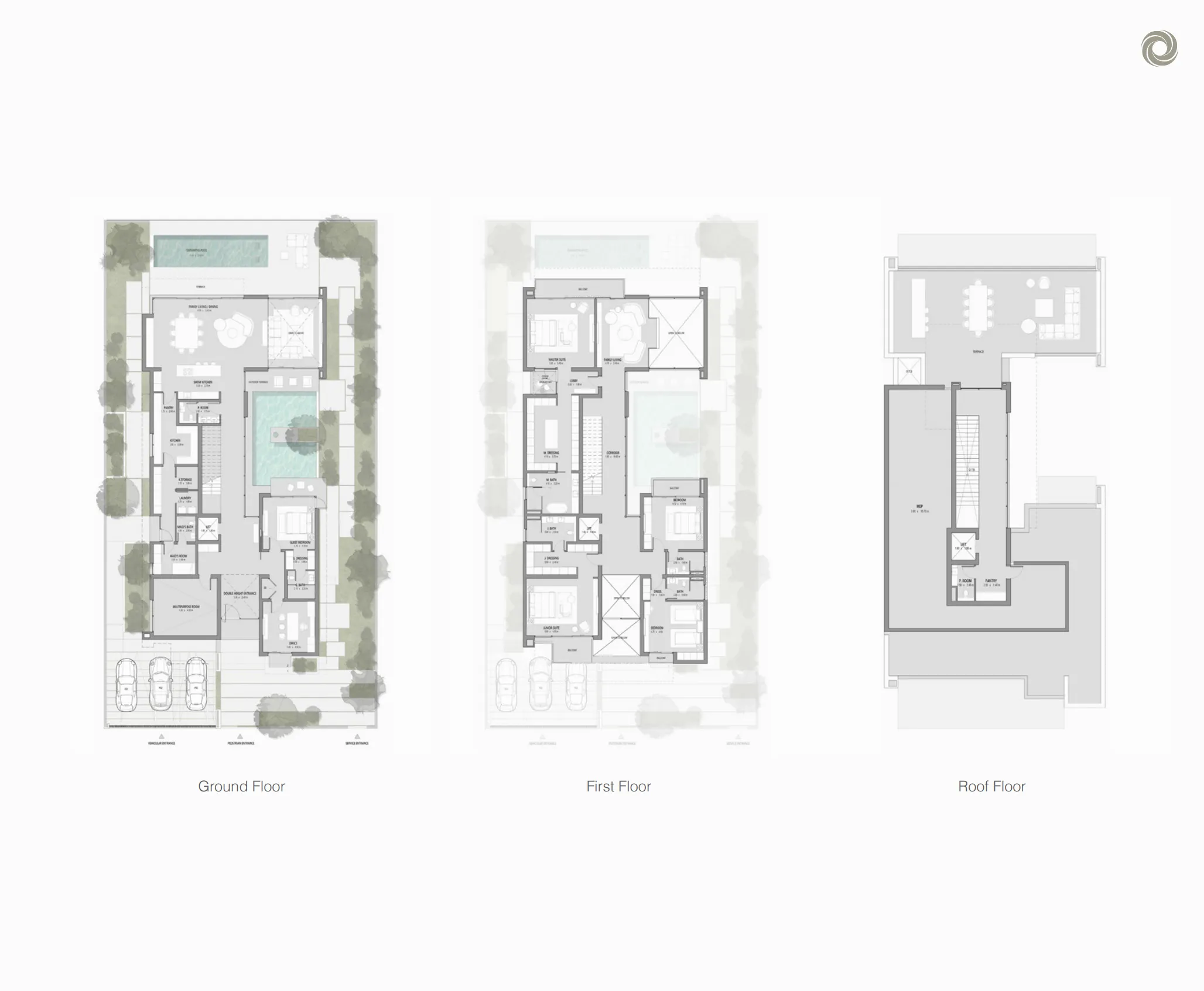 Cedarwood Estates South — планировка Вилла · 5+ спален