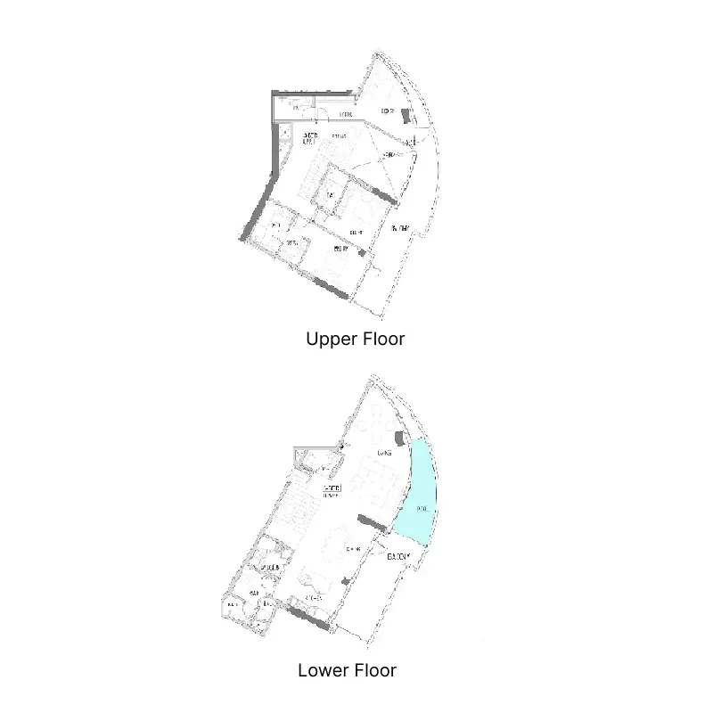 Canal Heights — планировка 3 BR Type A