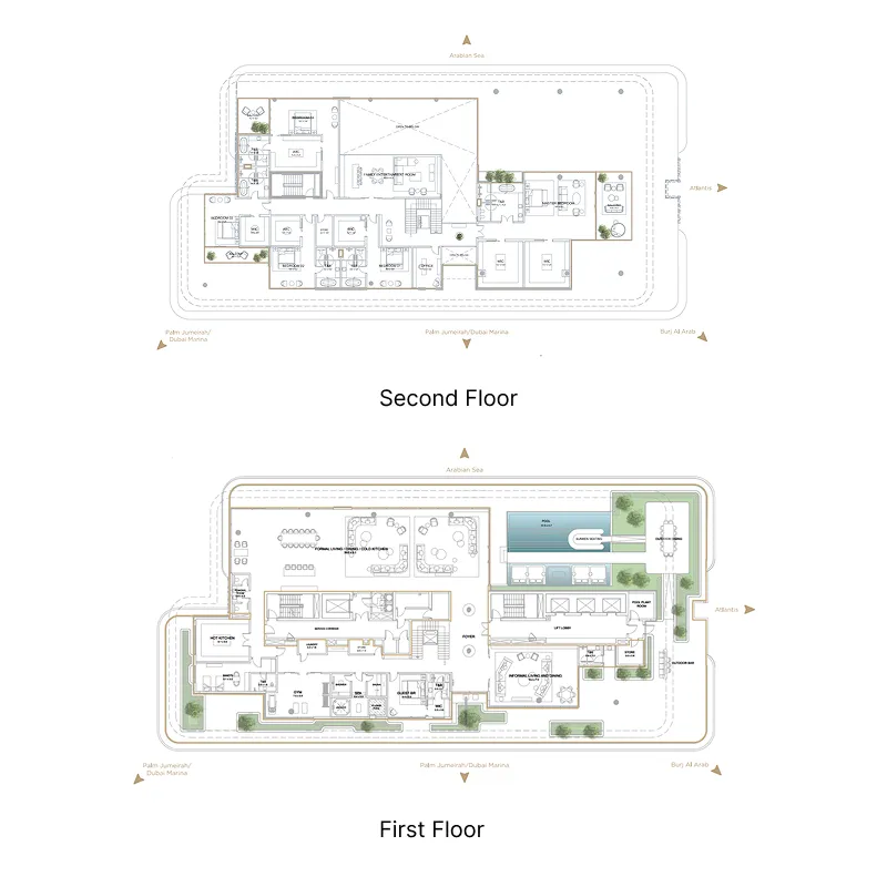 Serenia Living — планировка 6 BR Type A