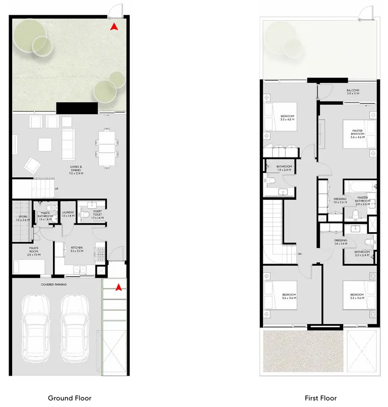 Masaar 3 Sedra — планировка 4BR Type A