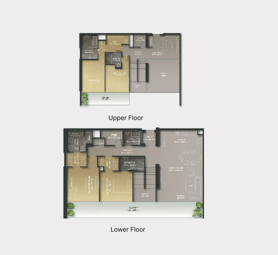 Olaia Residences — планировка 4 BR Type C