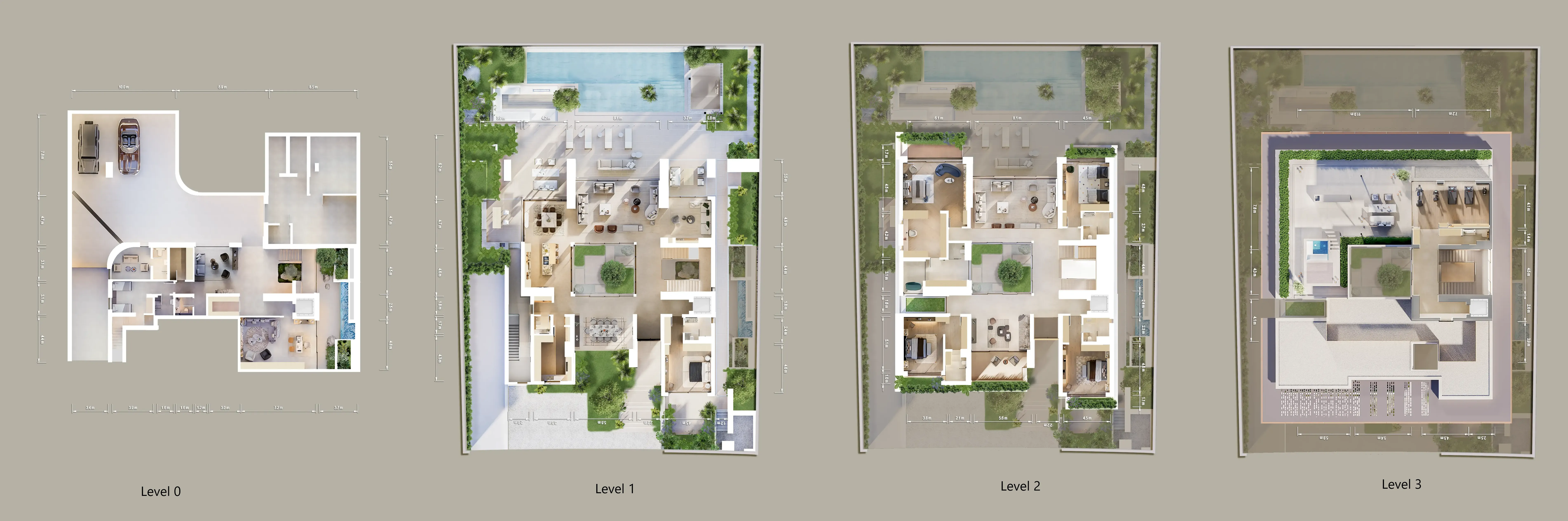 The Wilds — планировка 5BR Villa